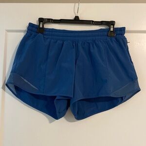 Lululemon Hotty Hot Shorts Long Size 10 - Blue